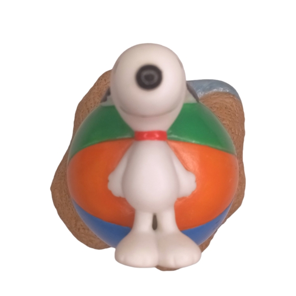 2002 Hallmark Peanuts Gallery Snoopy On Beach Ball "Have A Cool Day" Fig… - Picture 6 of 7